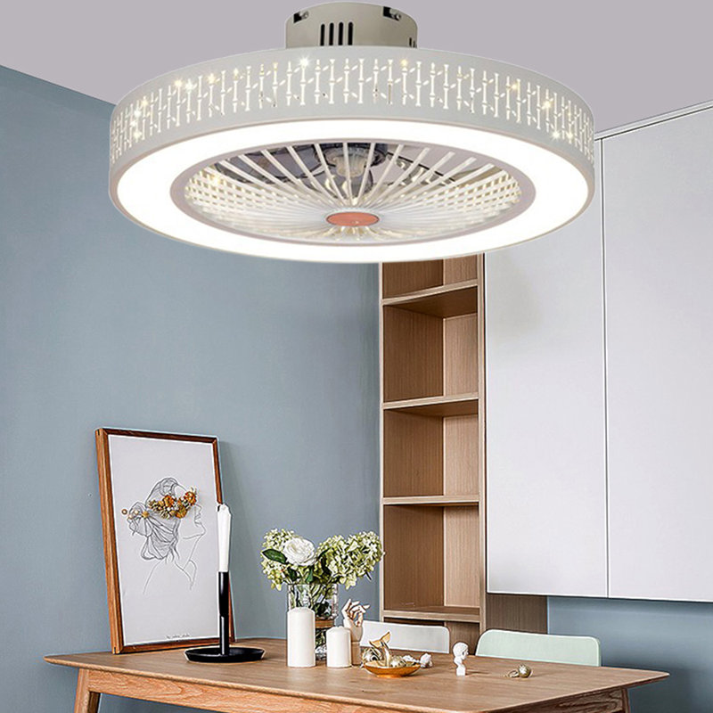 Wade Logan® 22'' Moro 7 Blade LED Bladeless Ceiling Fan with Remote